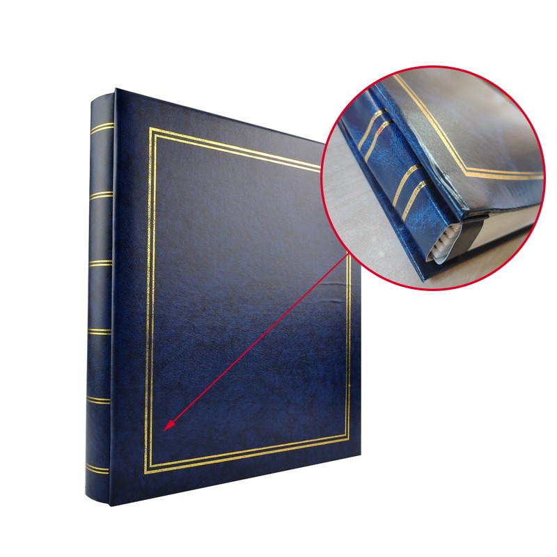 Album foto Classic 10x15, 500 fotografii, slip-in, legatura tip carte, albastru, resigilat - imagine 5